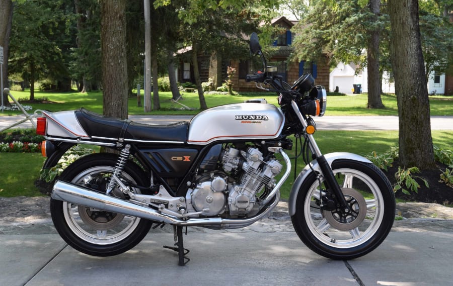 1979 Honda CBX, colour Silver, Modesto, California