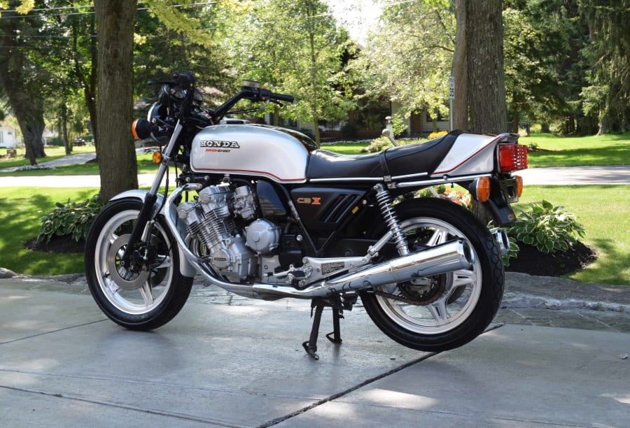 1979 Honda CBX, colour Silver, Modesto, California