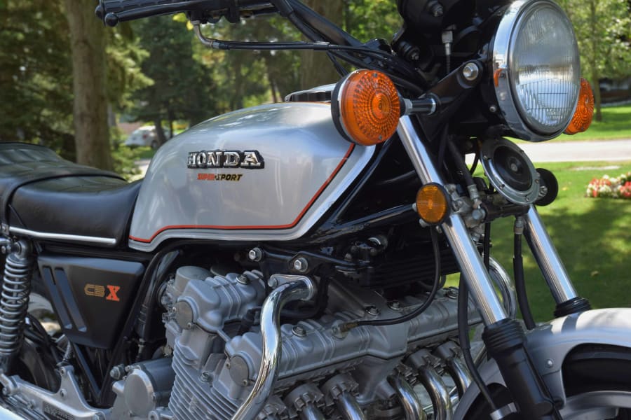 1979 Honda CBX, colour Silver, Modesto, California