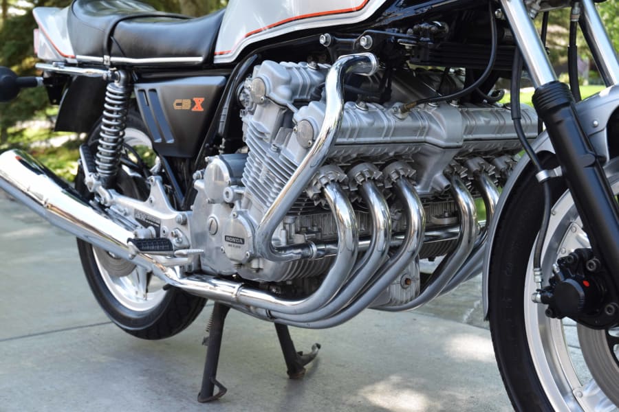 1979 Honda CBX, colour Silver, Modesto, California