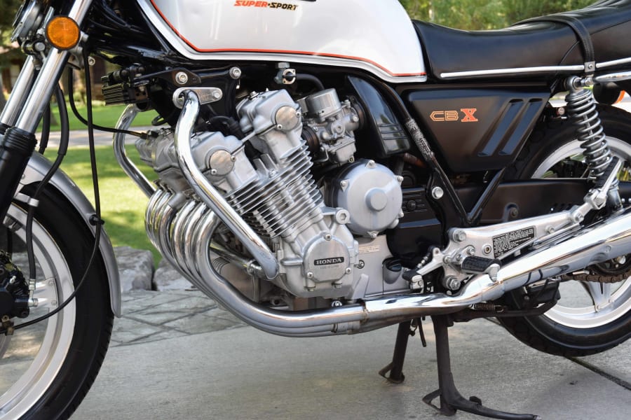 1979 Honda CBX, colour Silver, Modesto, California