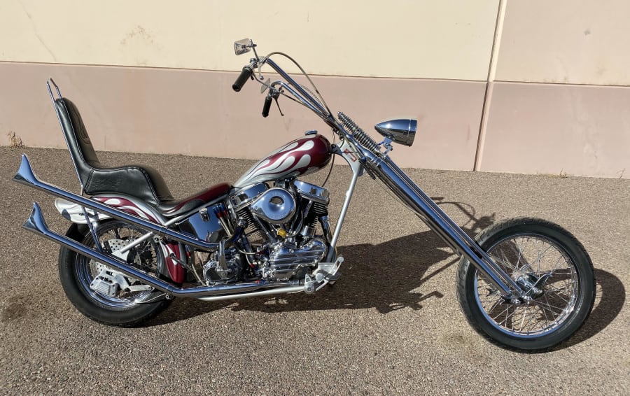 1958 Harley Davidson Pan Head Chopper for Sale at Auction Mecum