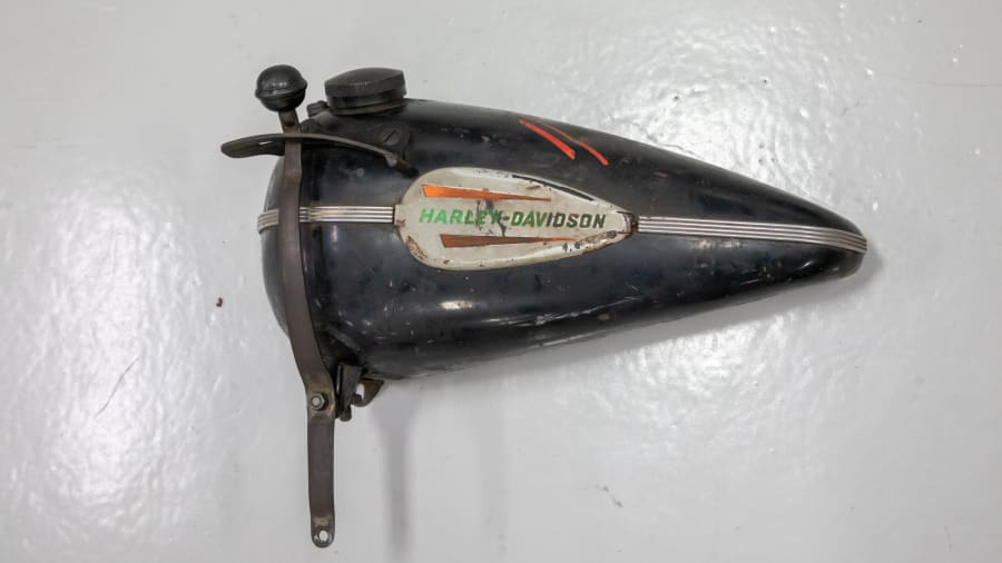 1945 HarleyDavidson Knucklehead Gas Tanks And Dash for Sale at Auction