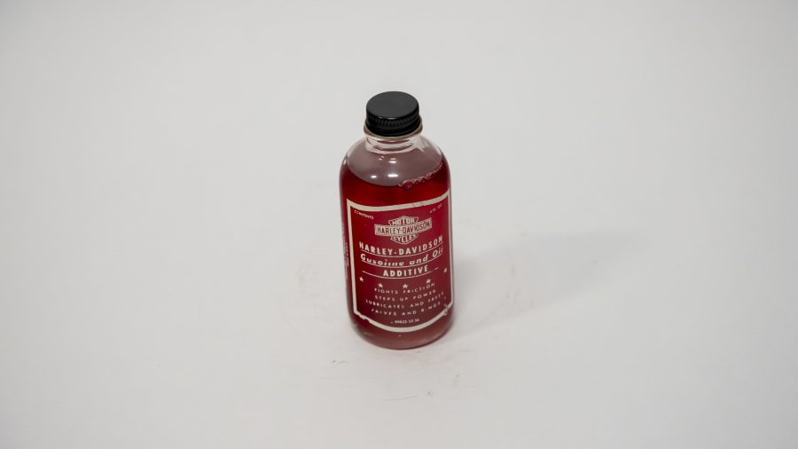 HarleyDavidson 1950s Gasoline And Oil Additive Full Jar for Sale at