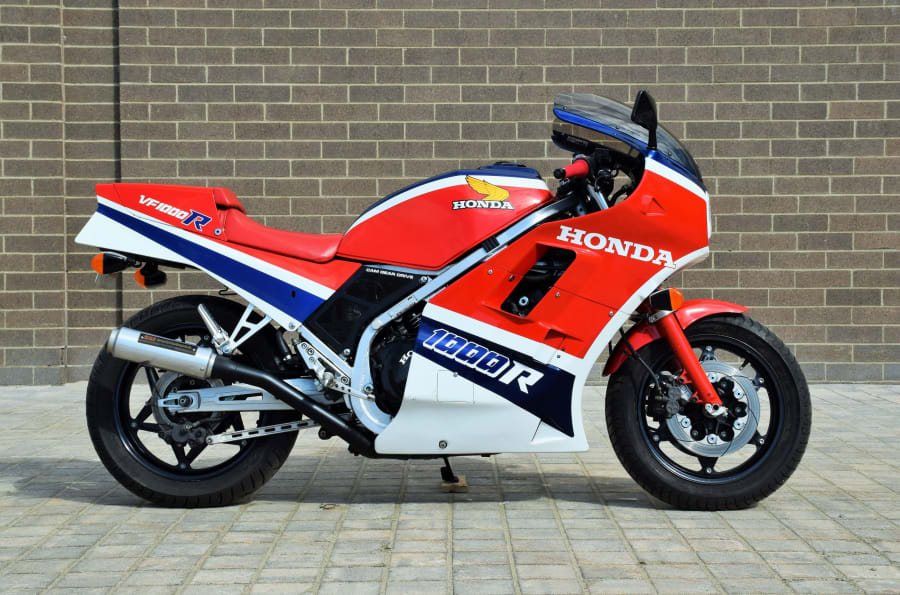 1985 Honda Vf1000r for sale at Las Vegas Motorcycles 2021 as F205