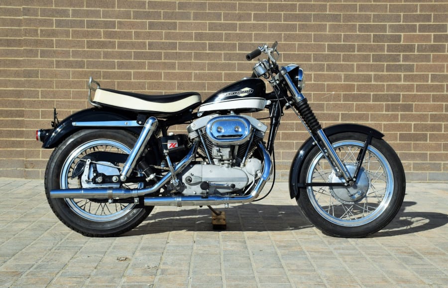 レプリカタンクデカール 1963-1965 Sportster XLH XLCH 1963-1965 Harley-Davidson Ironhead Sportster Topper Hummer