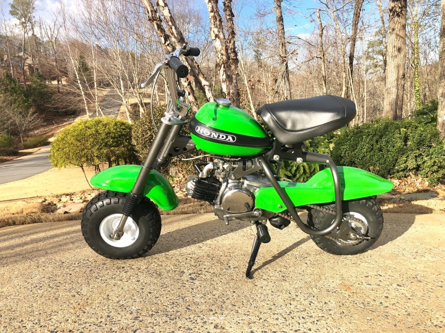 1970 Honda QA50 at Las Vegas Motorcycles 2021 as S20 Mecum Auctions