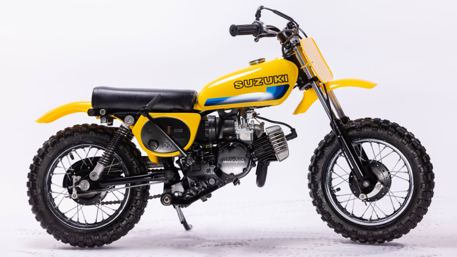 1980 Suzuki JR50 for sale at Las Vegas Motorcycles 2022 as W193 Mecum