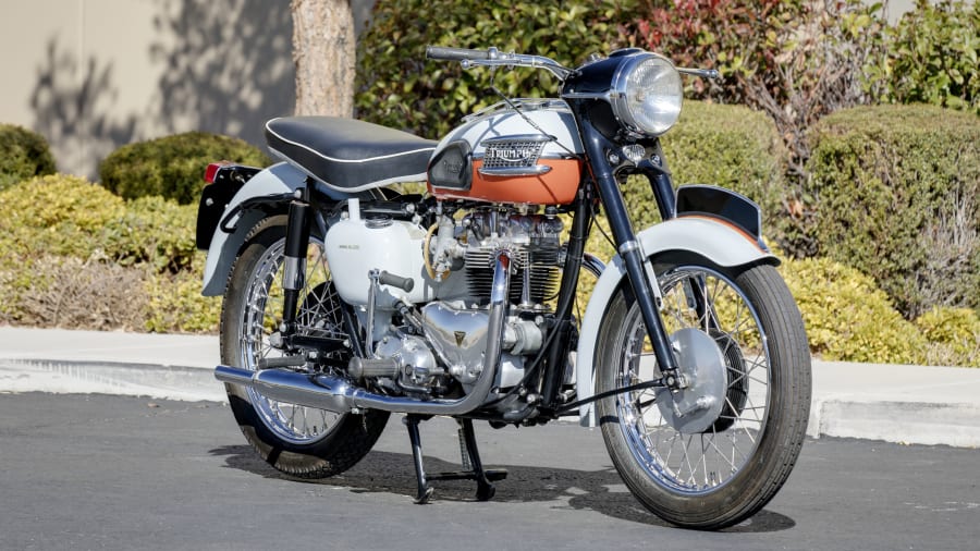 美品 Triumph T120 Bonneville 1959 レッドバロン（1959 Triumph 