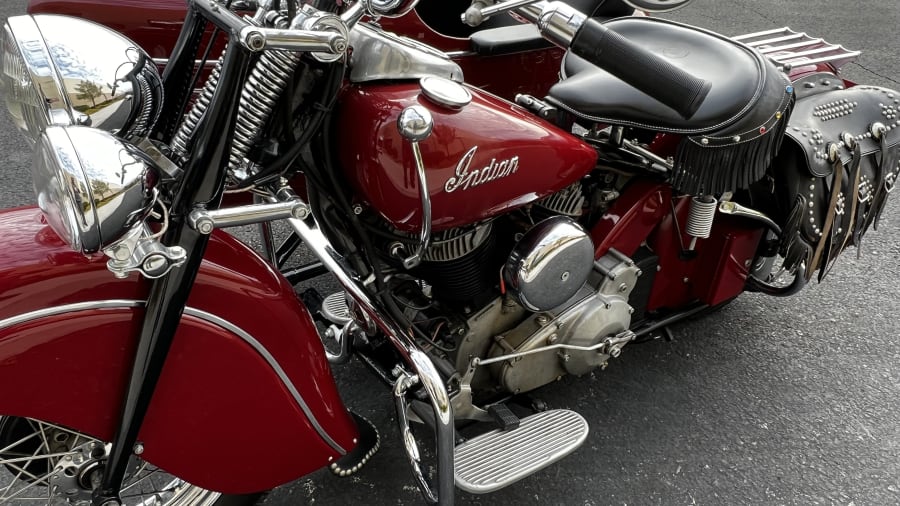 1947 Indian Chief With Sidecar For Sale At Auction - Mecum Auctions