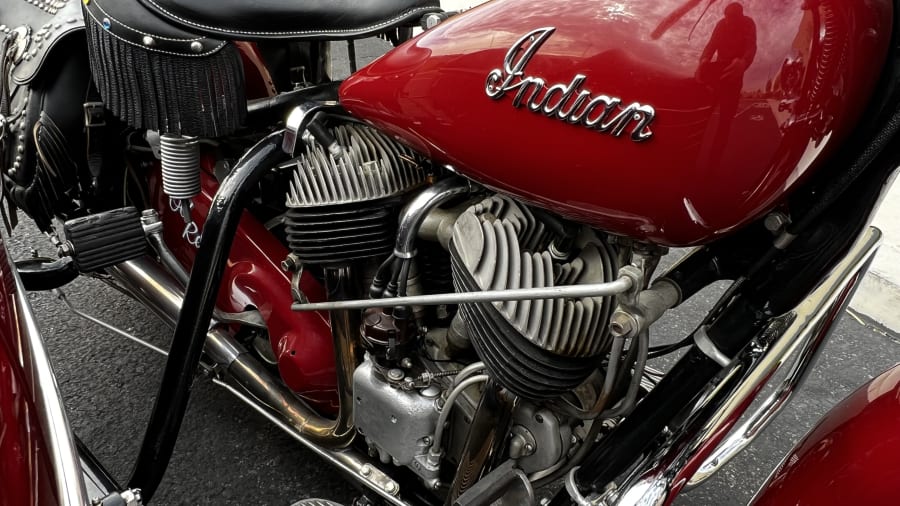 1947 Indian Chief With Sidecar For Sale At Auction - Mecum