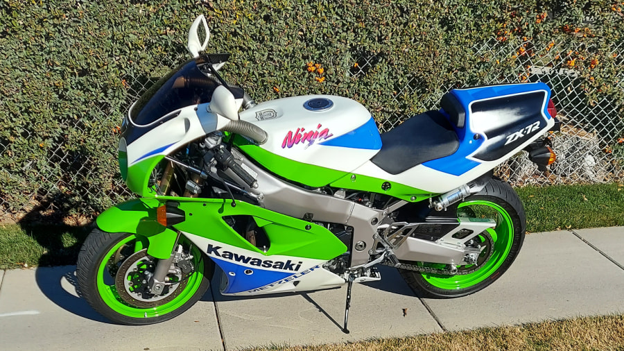 1991 Kawasaki ZX1100 Ninja for sale at Mecum Las Vegas