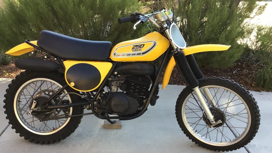 1976 Yamaha YZ250C For Sale At Auction - Mecum Auctions