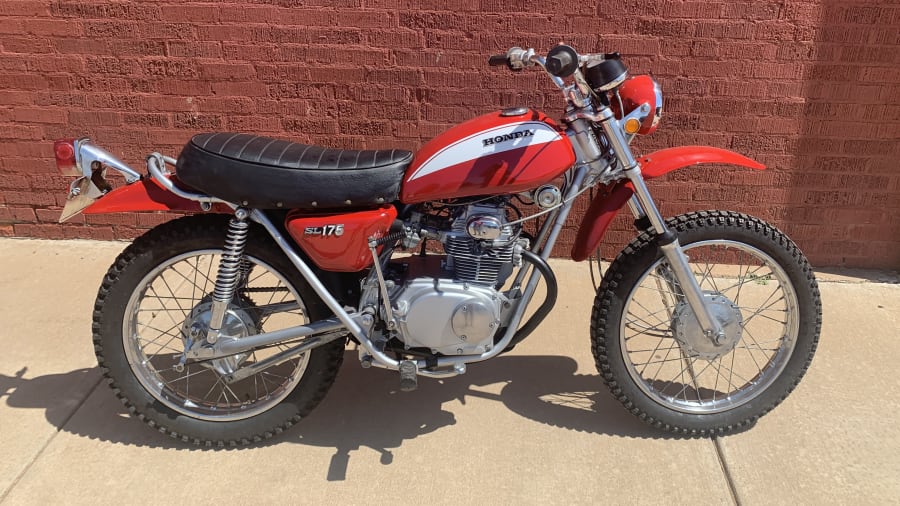 1971 Honda Sl 175 K1 Motosport For Sale At Auction Mecum Auctions 7097