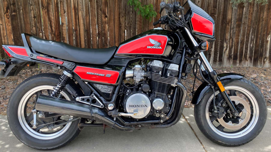 1985 Honda CB700 SC Nighthawk S at Las Vegas Motorcycles 2023 as T61