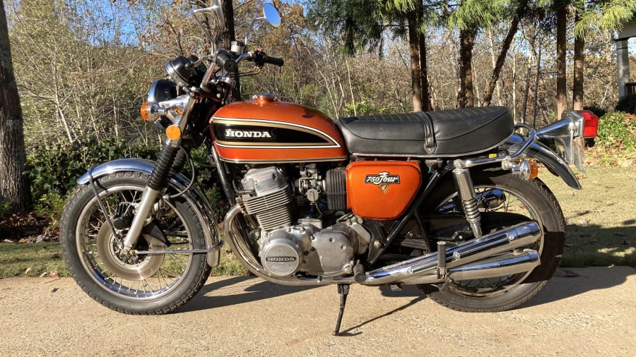 1974 Honda CB750 at Las Vegas Motorcycles 2023 as F26 - Mecum Auctions