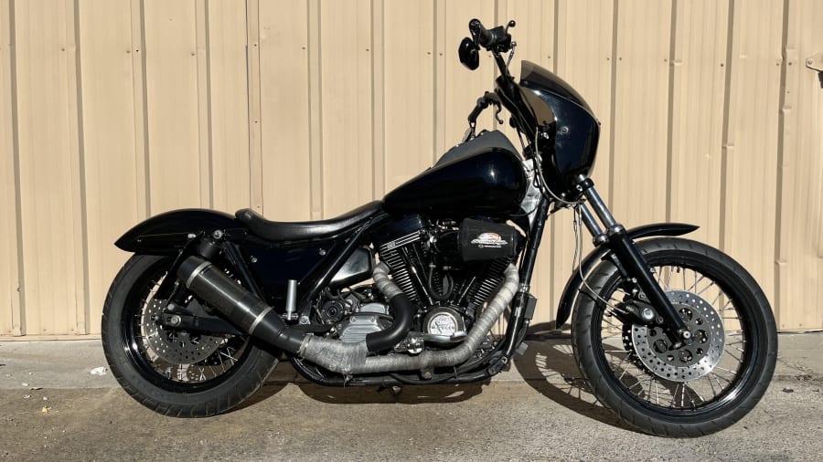 Harley-Davidson® FXRG Hartnell W/proof Blacked-Out Leather Motorcycle –  GreatSouthernMotorcycles