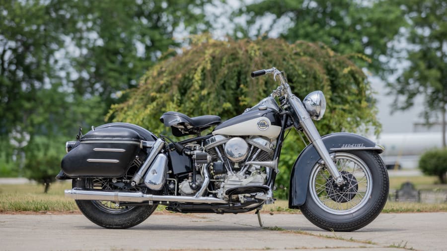 1958 Harley-Davidson FLH Duo-Glide Panhead at Las Vegas