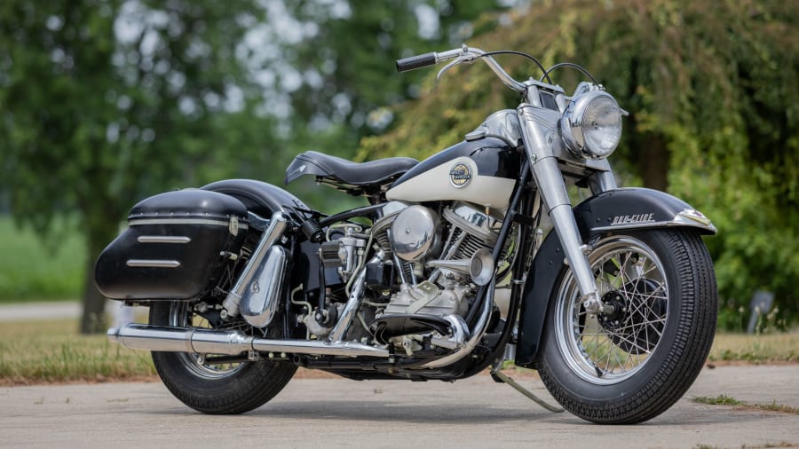 1958 Harley-Davidson FLH Duo-Glide Panhead at Las Vegas