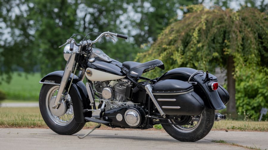 1958 Harley-Davidson FLH Duo-Glide Panhead at Las Vegas