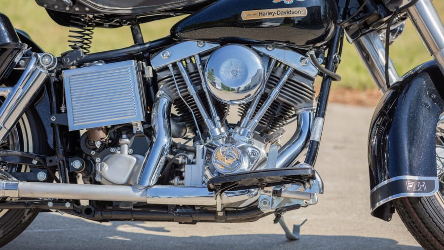 1976 Harley-Davidson FLH Bicentennial For Sale At Auction 1976 Harley-Davidson FLH Bicentennial For Sale At Auction