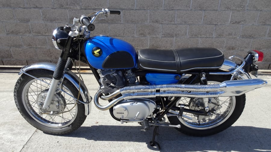 1967 Honda CL77 305 Scrambler for Sale at Auction Mecum Auctions