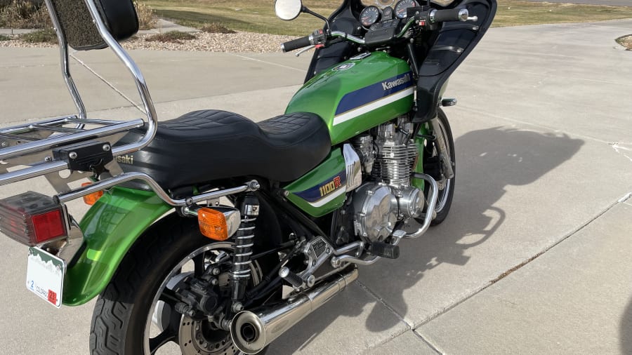 こんの 1982 Kawasaki KZ1100-AZ For Sale At Auction - Mecum Auctions