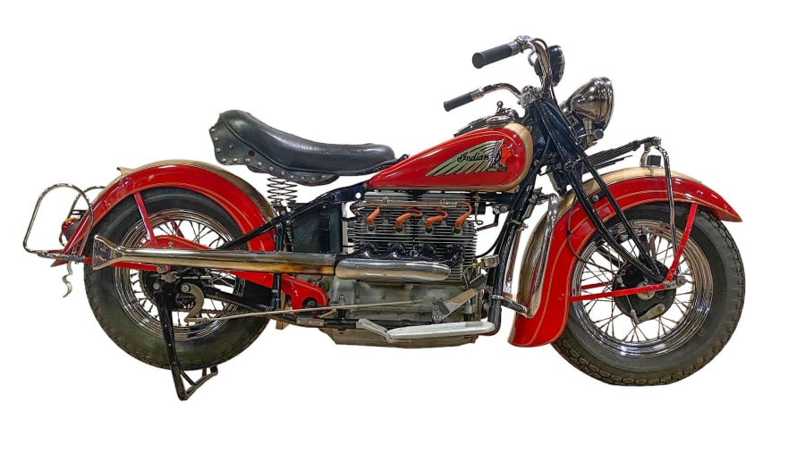 An Immaculate 1939 Indian Four Model 439 -  Motors Blog