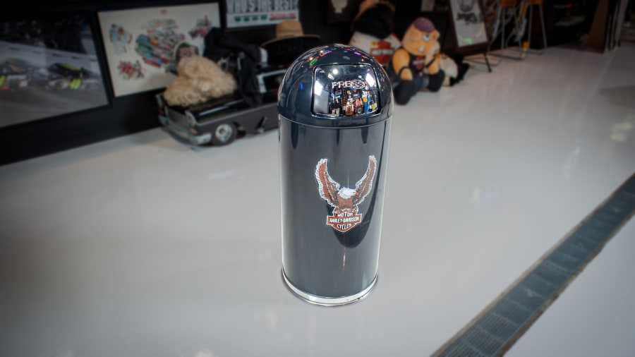 Harley Davidson Trash Can at The Eddie Vannoy Collection 2020 as M136 ...