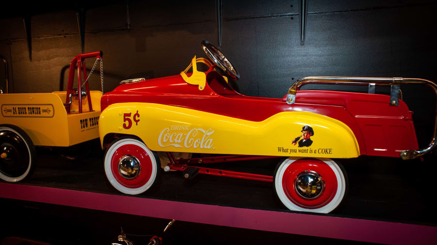 Gearbox coca cola pedal cheap car
