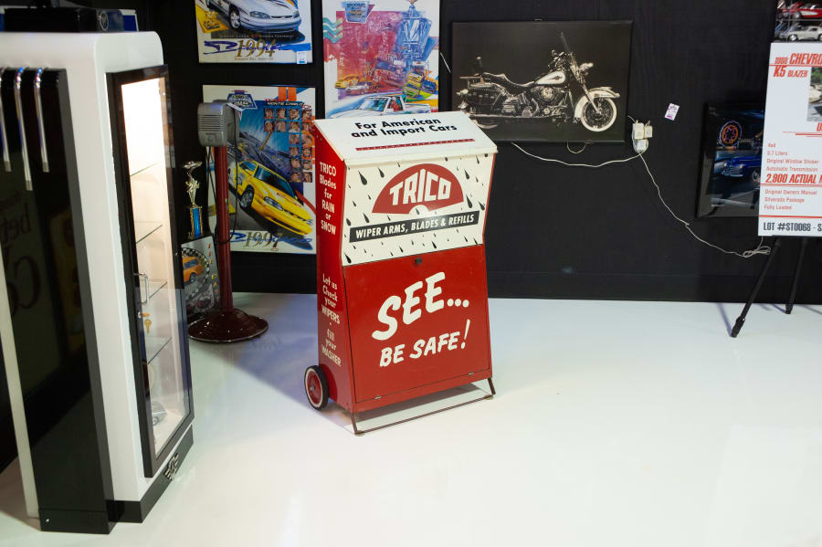 Trico Wiper Blade Island Display at The Eddie Vannoy Collection 2020 as