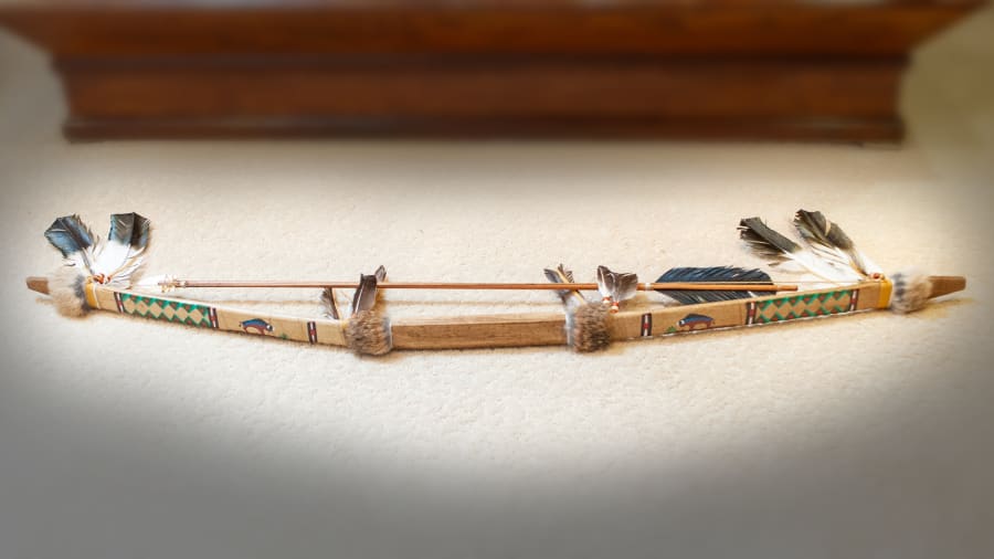 Handmade Indian Bow And Arrow Set for Sale at Auction Mecum Auctions