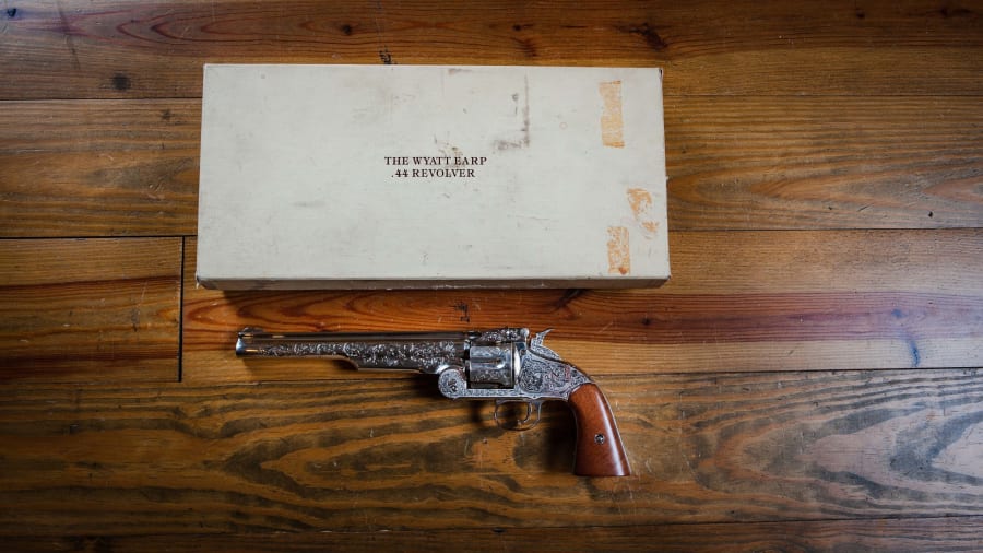 Franklin Mint Wyatt Earp Replica Revolver at The Eddie Vannoy