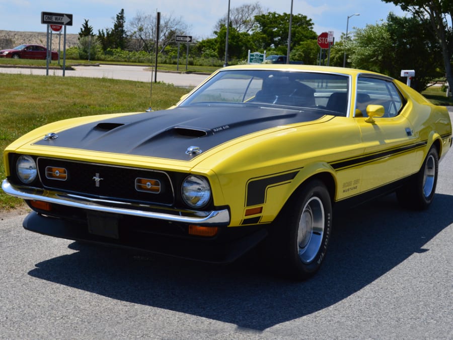 1971 Ford Mustang Boss 351 Fastback for Sale at Auction - Mecum Auctions