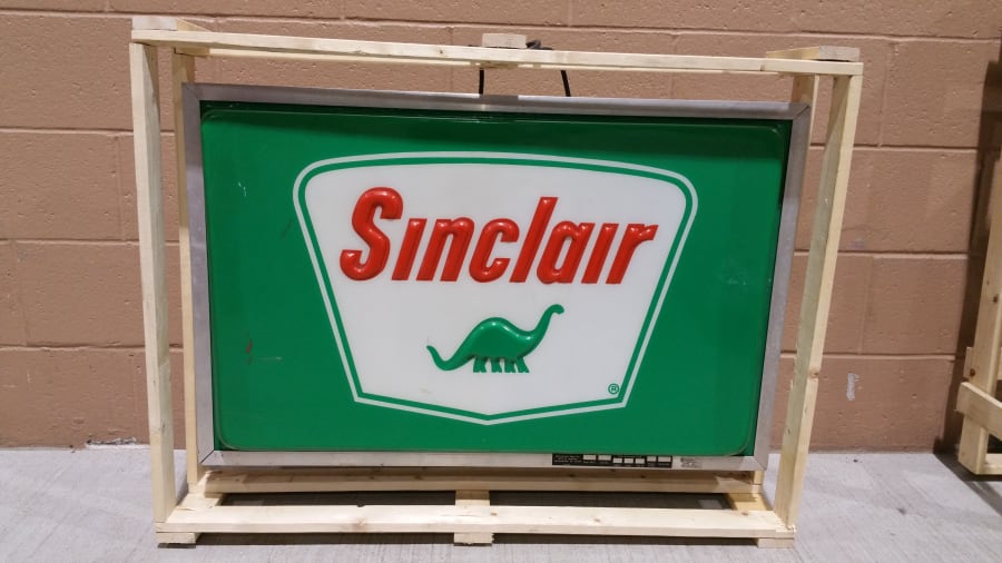 Sinclair Lighted Sign for Sale at Auction Mecum Auctions