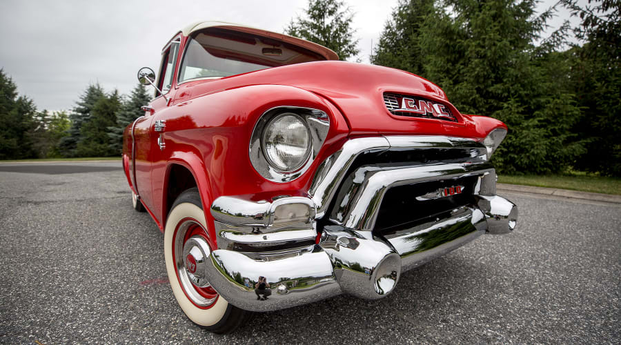 1956 GMC Suburban Carrier - One Of The Rarest Classic Trucks, Optional  316ci V8 Engine