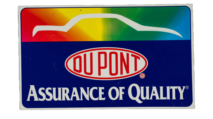 Dupont Single-Sided Tin Sign for Sale at Auction - Mecum Auctions