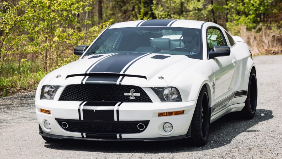 2022 ford mustang shelby gt500 super snake white