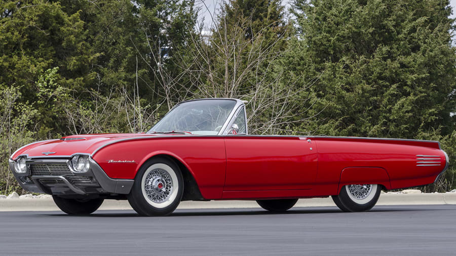 1961 Ford Thunderbird Convertible at Portland 2016 as F129 - Mecum Auctions