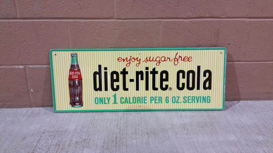 Diet Rite Cola Sign SST for Sale at Auction - Mecum Auctions