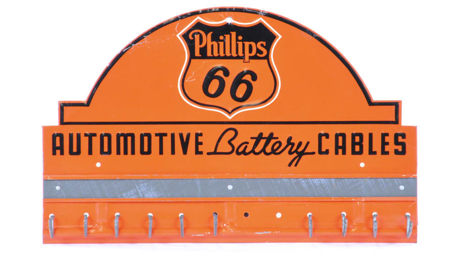 Phillips 66 Battery Cable Display SSTE 17x11 for Sale at Auction