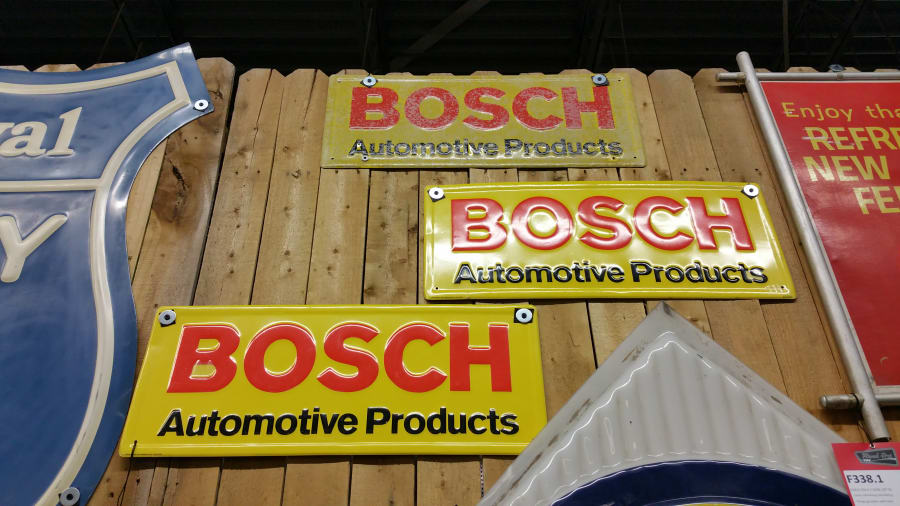 3 Bosch Products Signs SST at The Road Art Auction 2015 as F307.1