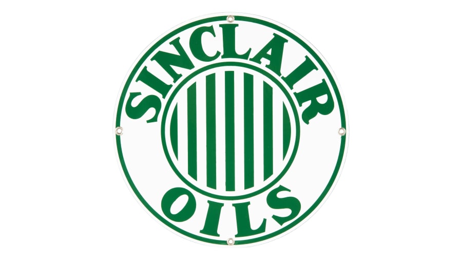 Sinclair Oil Pp Sign SSP 12 Inches for Sale at Auction - Mecum Auctions