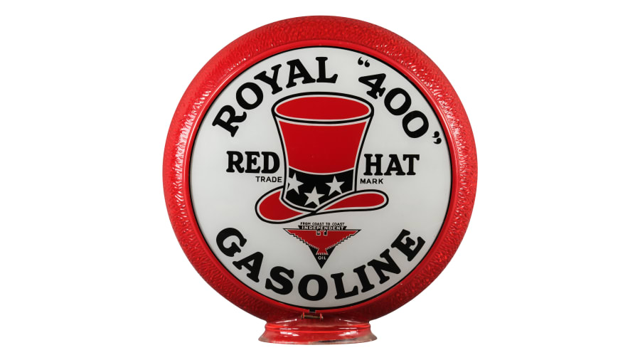 Red Hat Globe 13.5 Inches for Sale at Auction Mecum Auctions