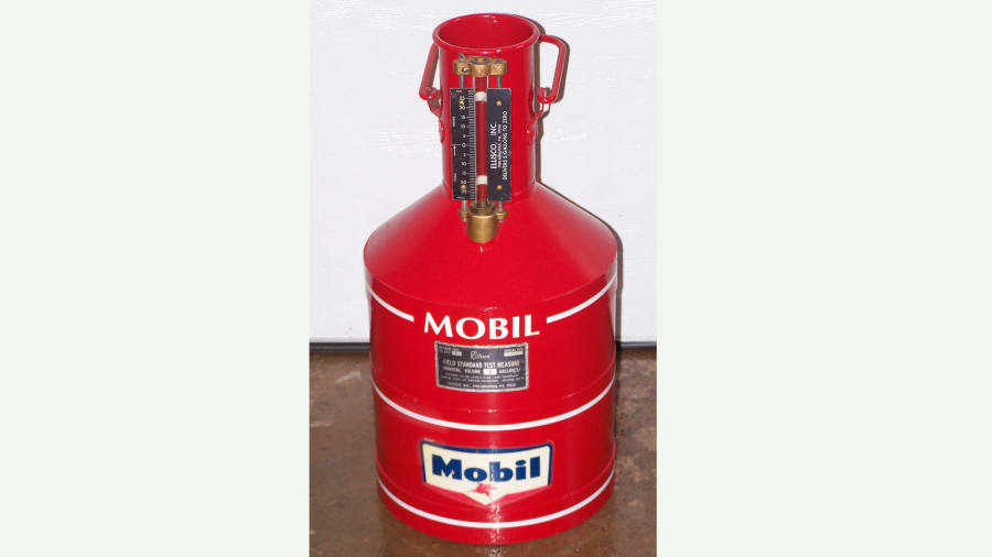 Mobil 5 Gallon Test Gas Can at Indy Road Art 2017 as K161 Mecum Auctions