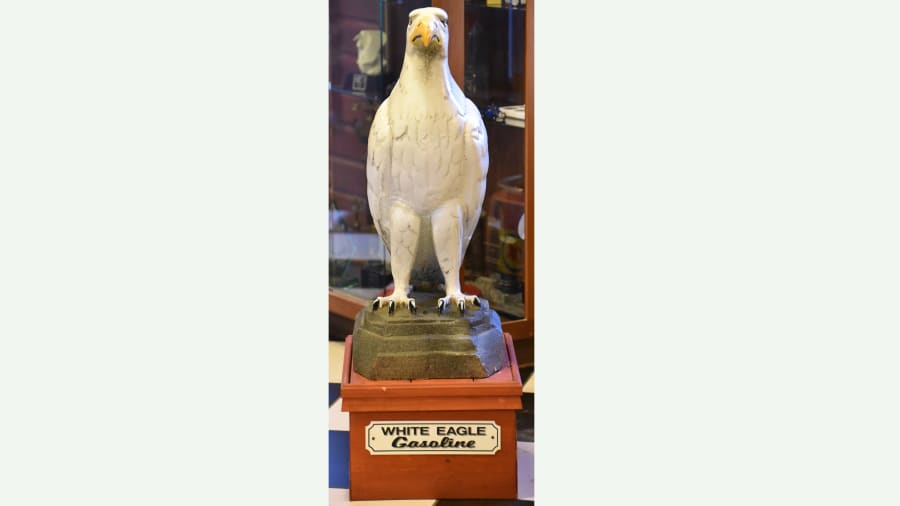 White Eagle Gasoline Statue for Sale at Auction Mecum Auctions