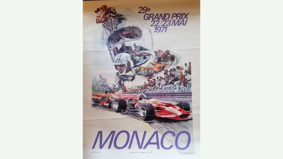 Programme Original Grand Prix De Monaco 1971 – Vintage – Collection