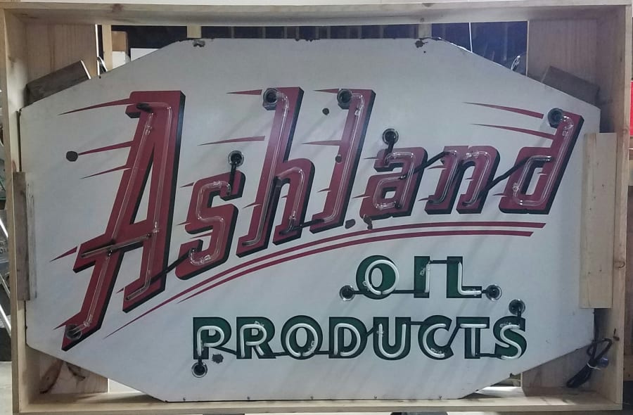 Ashland Oil Products 45x75 for Sale at Auction Mecum Auctions