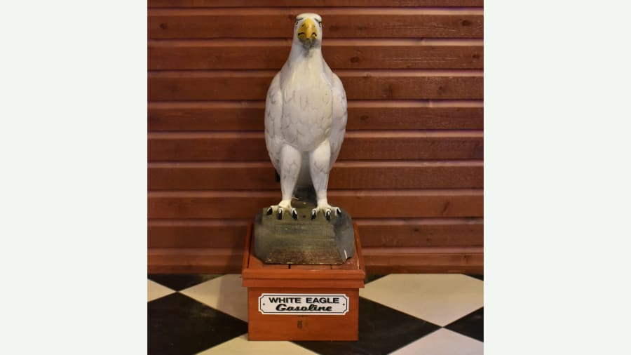 White Eagle Gasoline Statue for Sale at Auction Mecum Auctions