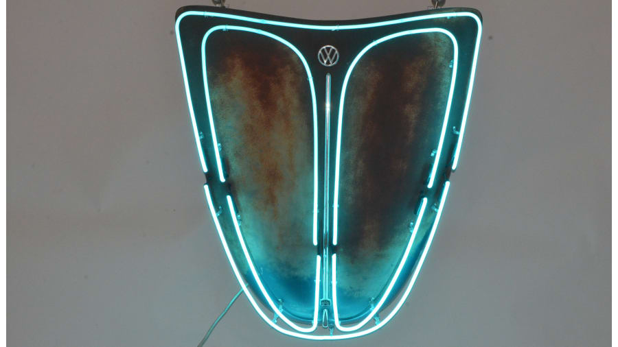 VW Beetle Hood With Neon 46 In. X 50 In. X 20 In. at The Road Art ...